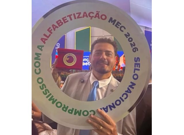 Nazarezinho conquista Selo Ouro de Alfabetização e reforça compromisso com educação de qualidade